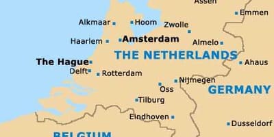 Rotterdam amsterdam bản đồ
