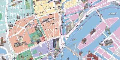 Bản đồ của Rotterdam ẩn 