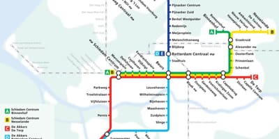 Rotterdam ngầm bản đồ