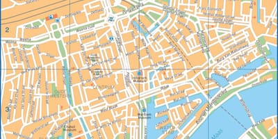Bản đồ của đường Rotterdam 
